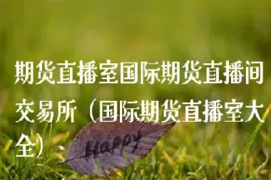 看财经直播间国际期货(国际期货财经直播间排名)_期货交易_第1张_青花期货直播间 看财经直播间国际期货(国际期货财经直播间排名)_https://qh.ynbygsw.com_期货交易_第1张