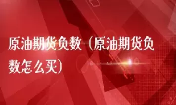 期货以前有负数吗(期货为啥会出现负数)_期货喊单_第1张_青花期货直播间 期货以前有负数吗(期货为啥会出现负数)_https://qh.ynbygsw.com_期货喊单_第1张