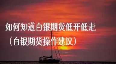 白银期货合约的建议和结论(白银期货交易分析)_财金百科_第1张_青花期货直播间 白银期货合约的建议和结论(白银期货交易分析)_https://qh.ynbygsw.com_财金百科_第1张