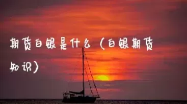 有人做白银期货(有人做白银期货吗)_财金知识_第1张_青花期货直播间 有人做白银期货(有人做白银期货吗)_https://qh.ynbygsw.com_财金知识_第1张