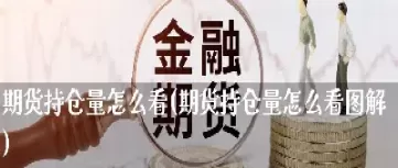 期货的持仓交易单怎么看(期货的持仓交易单怎么看的)_财金百科_第1张_青花期货直播间 期货的持仓交易单怎么看(期货的持仓交易单怎么看的)_https://qh.ynbygsw.com_财金百科_第1张