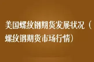 美国螺纹钢期货实时行情(美国螺纹钢期货实时行情在哪里看)_https://qh.ynbygsw.com_期货直播_第1张