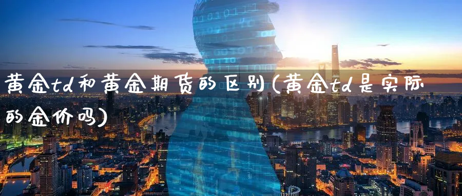 黄金td和黄金期货的区别(黄金td是实际的金价吗)_期货直播_第1张_青花期货直播间 黄金td和黄金期货的区别(黄金td是实际的金价吗)_https://qh.ynbygsw.com_期货直播_第1张