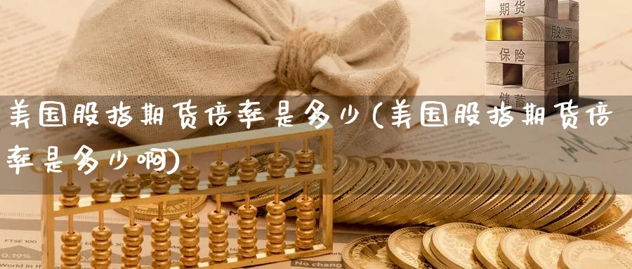 美国股指期货倍率是多少(美国股指期货倍率是多少啊)_https://qh.ynbygsw.com_期货直播_第1张