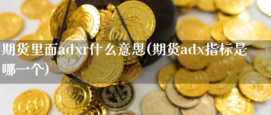 期货里面adxr什么意思(期货adx指标是哪一个)_期货交易_第1张_青花期货直播间 期货里面adxr什么意思(期货adx指标是哪一个)_https://qh.ynbygsw.com_期货交易_第1张