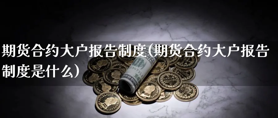 期货合约大户报告制度(期货合约大户报告制度是什么)_财金知识_第1张_青花期货直播间 期货合约大户报告制度(期货合约大户报告制度是什么)_https://qh.ynbygsw.com_财金知识_第1张