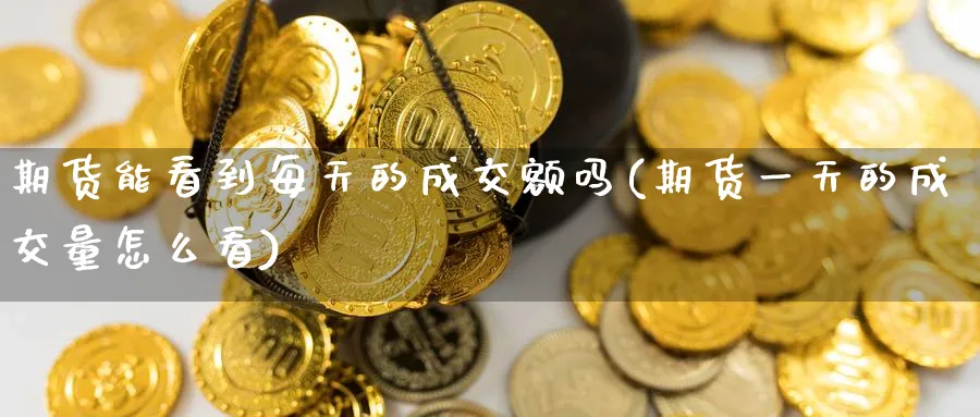 期货能看到每天的成交额吗(期货一天的成交量怎么看)_期货喊单_第1张_青花期货直播间 期货能看到每天的成交额吗(期货一天的成交量怎么看)_https://qh.ynbygsw.com_期货喊单_第1张