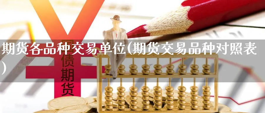 期货各品种交易单位(期货交易品种对照表)_https://qh.ynbygsw.com_财金百科_第1张