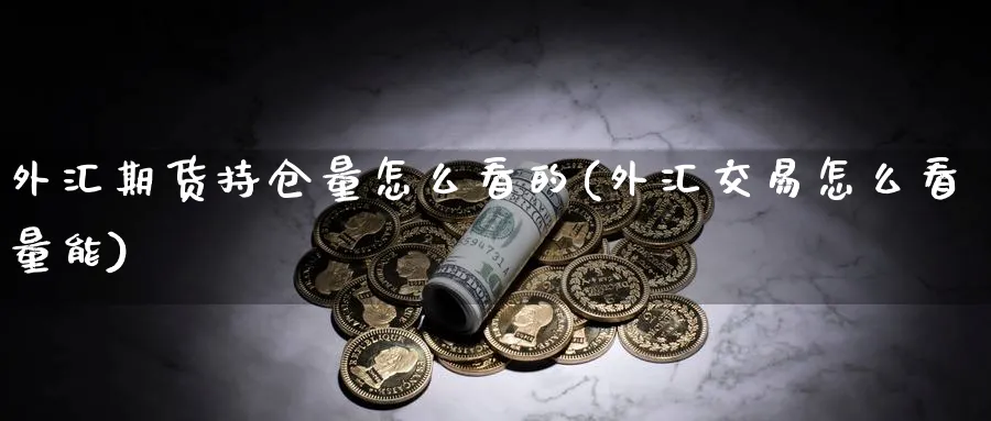 外汇期货持仓量怎么看的(外汇交易怎么看量能)_期货喊单_第1张_青花期货直播间 外汇期货持仓量怎么看的(外汇交易怎么看量能)_https://qh.ynbygsw.com_期货喊单_第1张