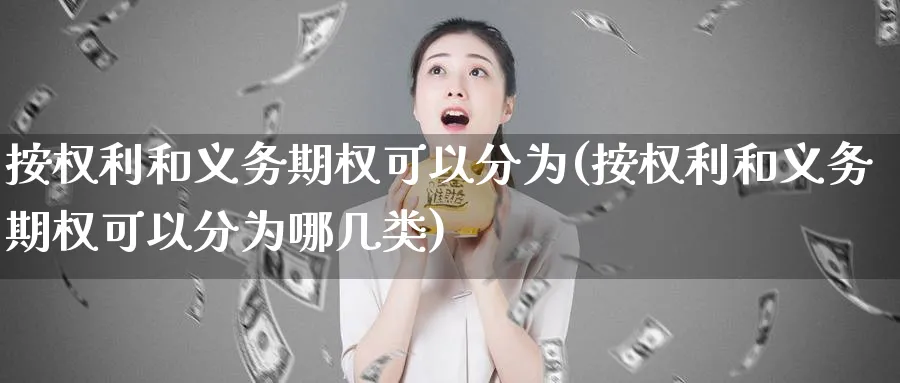 按权利和义务期权可以分为(按权利和义务期权可以分为哪几类)_https://qh.ynbygsw.com_国际期货_第1张