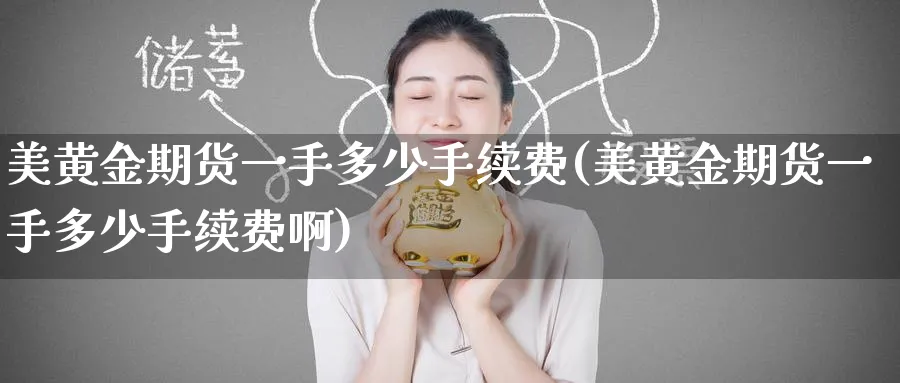 美黄金期货一手多少手续费(美黄金期货一手多少手续费啊)_https://qh.ynbygsw.com_期货直播_第1张
