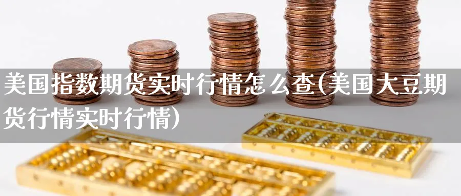 美国指数期货实时行情怎么查(美国大豆期货行情实时行情)_财金百科_第1张_青花期货直播间 美国指数期货实时行情怎么查(美国大豆期货行情实时行情)_https://qh.ynbygsw.com_财金百科_第1张