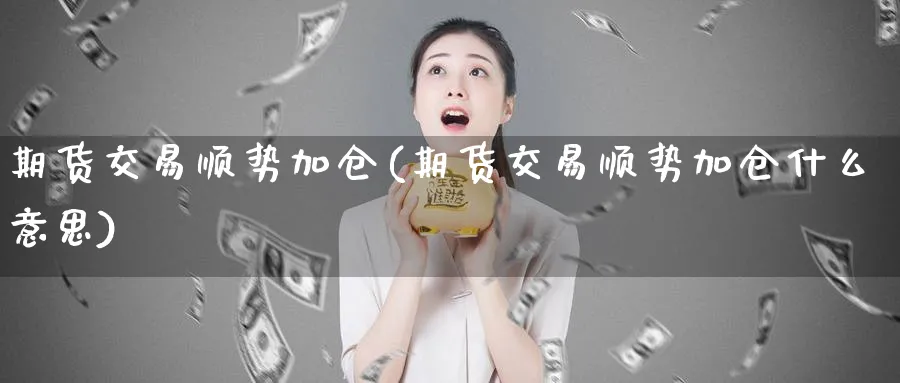 期货交易顺势加仓(期货交易顺势加仓什么意思)_https://qh.ynbygsw.com_财金百科_第1张