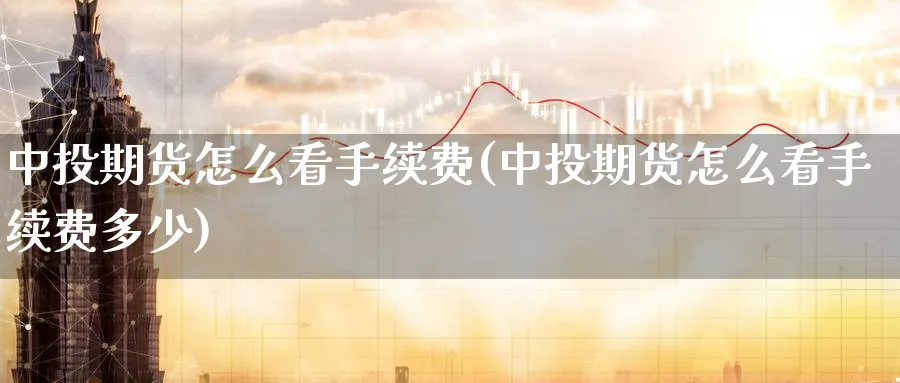 中投期货怎么看手续费(中投期货怎么看手续费多少)_期货直播_第1张_青花期货直播间 中投期货怎么看手续费(中投期货怎么看手续费多少)_https://qh.ynbygsw.com_期货直播_第1张