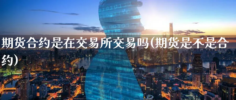 期货合约是在交易所交易吗(期货是不是合约)_https://qh.ynbygsw.com_财金百科_第1张