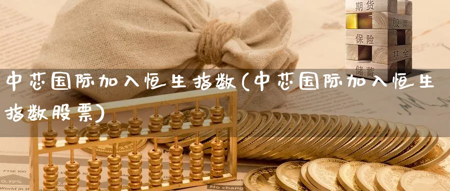 中芯国际加入恒生指数(中芯国际加入恒生指数股票)_https://qh.ynbygsw.com_财金知识_第1张