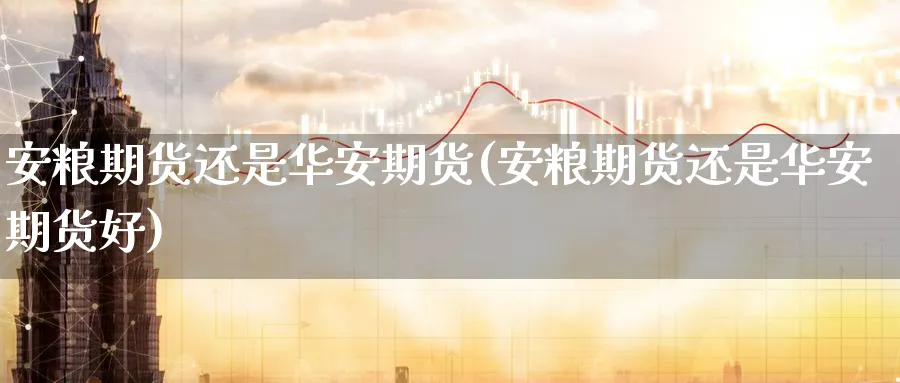 安粮期货还是华安期货(安粮期货还是华安期货好)_https://qh.ynbygsw.com_国际期货_第1张