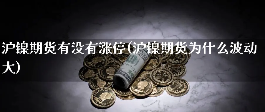 沪镍期货有没有涨停(沪镍期货为什么波动大)_财金知识_第1张_青花期货直播间 沪镍期货有没有涨停(沪镍期货为什么波动大)_https://qh.ynbygsw.com_财金知识_第1张