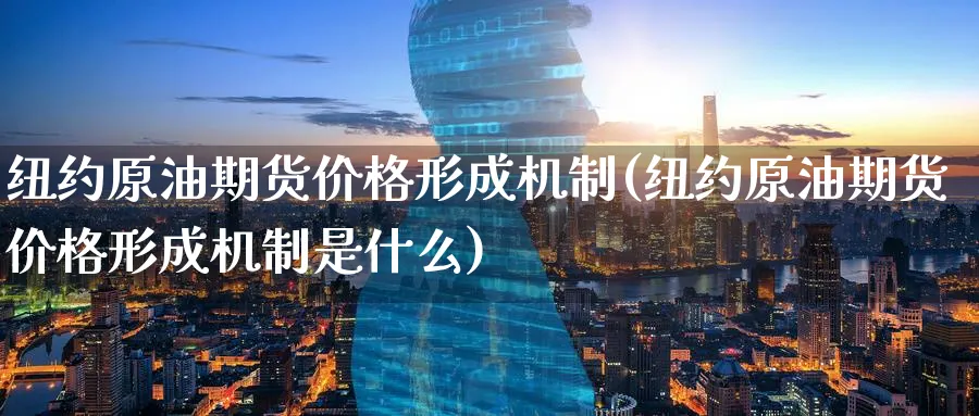 纽约原油期货价格形成机制(纽约原油期货价格形成机制是什么)_财金知识_第1张_青花期货直播间 纽约原油期货价格形成机制(纽约原油期货价格形成机制是什么)_https://qh.ynbygsw.com_财金知识_第1张