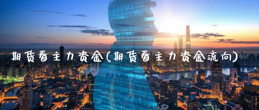 期货看主力资金(期货看主力资金流向)_财金知识_第1张_青花期货直播间 期货看主力资金(期货看主力资金流向)_https://qh.ynbygsw.com_财金知识_第1张