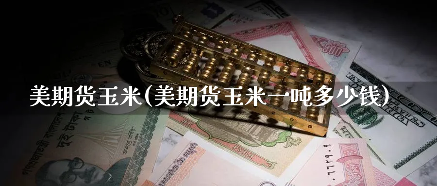 美期货玉米(美期货玉米一吨多少钱)_财金百科_第1张_青花期货直播间 美期货玉米(美期货玉米一吨多少钱)_https://qh.ynbygsw.com_财金百科_第1张