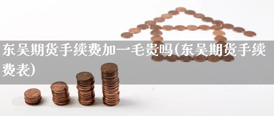 东吴期货手续费加一毛贵吗(东吴期货手续费表)_期货交易_第1张_青花期货直播间 东吴期货手续费加一毛贵吗(东吴期货手续费表)_https://qh.ynbygsw.com_期货交易_第1张