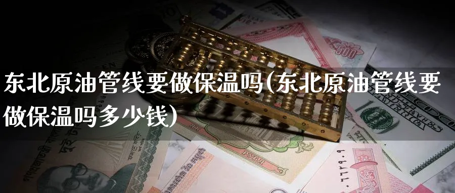 东北原油管线要做保温吗(东北原油管线要做保温吗多少钱)_国际期货_第1张_青花期货直播间 东北原油管线要做保温吗(东北原油管线要做保温吗多少钱)_https://qh.ynbygsw.com_国际期货_第1张