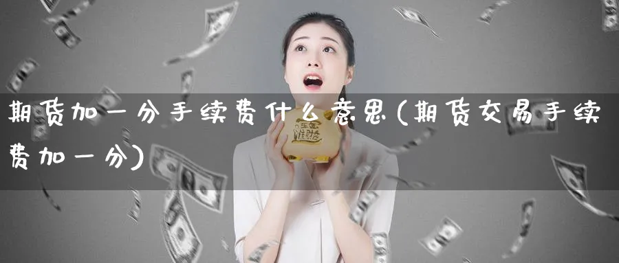 期货加一分手续费什么意思(期货交易手续费加一分)_https://qh.ynbygsw.com_财金知识_第1张