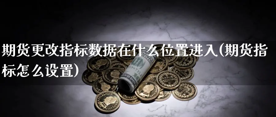 期货更改指标数据在什么位置进入(期货指标怎么设置)_https://qh.ynbygsw.com_财金知识_第1张